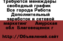 Требуются менеждеры, свободный график - Все города Работа » Дополнительный заработок и сетевой маркетинг   . Амурская обл.,Благовещенск г.